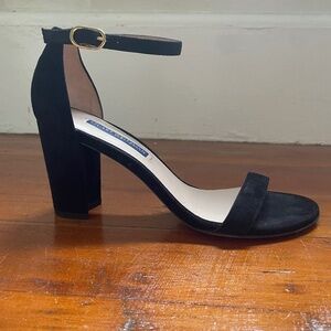 Stuart Weitzman Amelina Suede Sandals Size 7